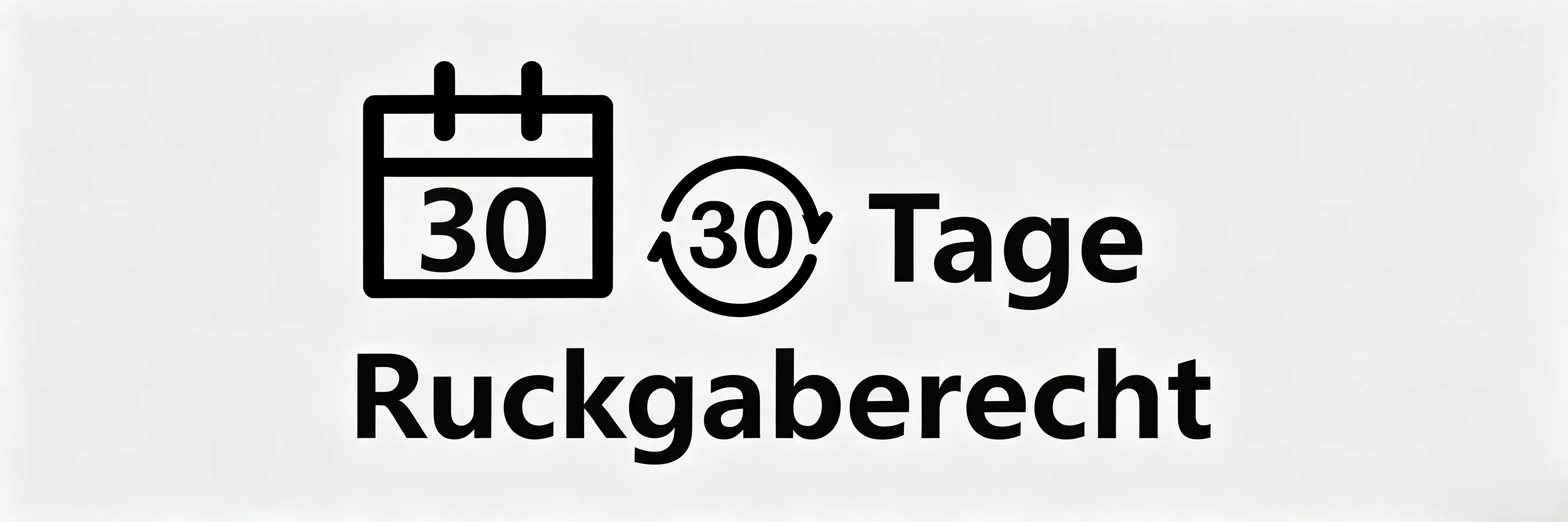 30 Tage Rückgaberecht