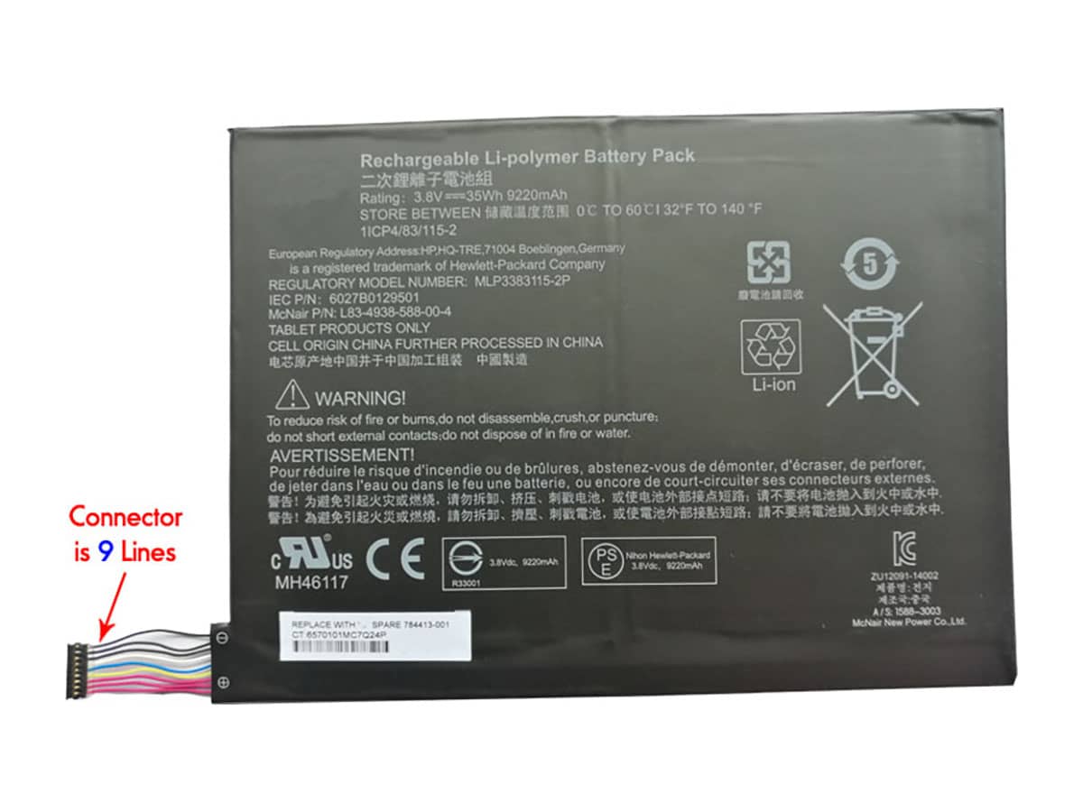 kompatibel mit HP MLP3383115