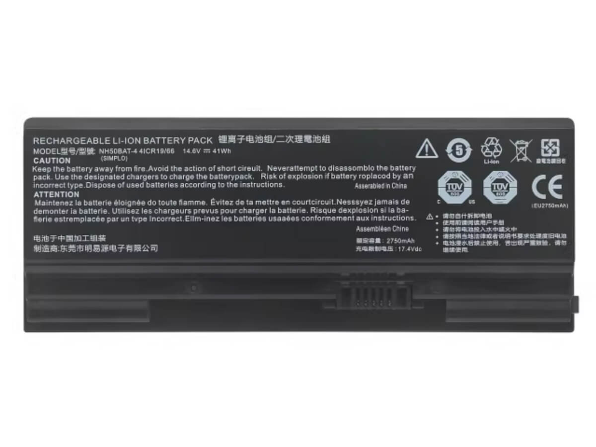 kompatibel mit CLEVO NH50DD2