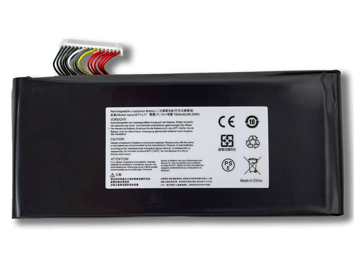 kompatibel mit MSI WT72 2OM